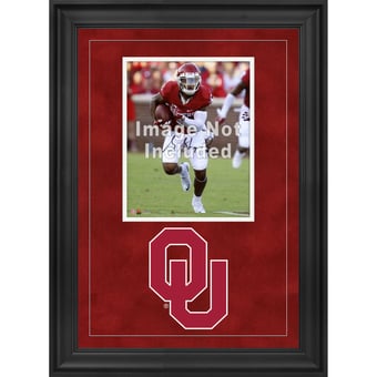 Oklahoma Sooners 8'' x 10'' Deluxe Vertical Photograph Frame with Team Logo