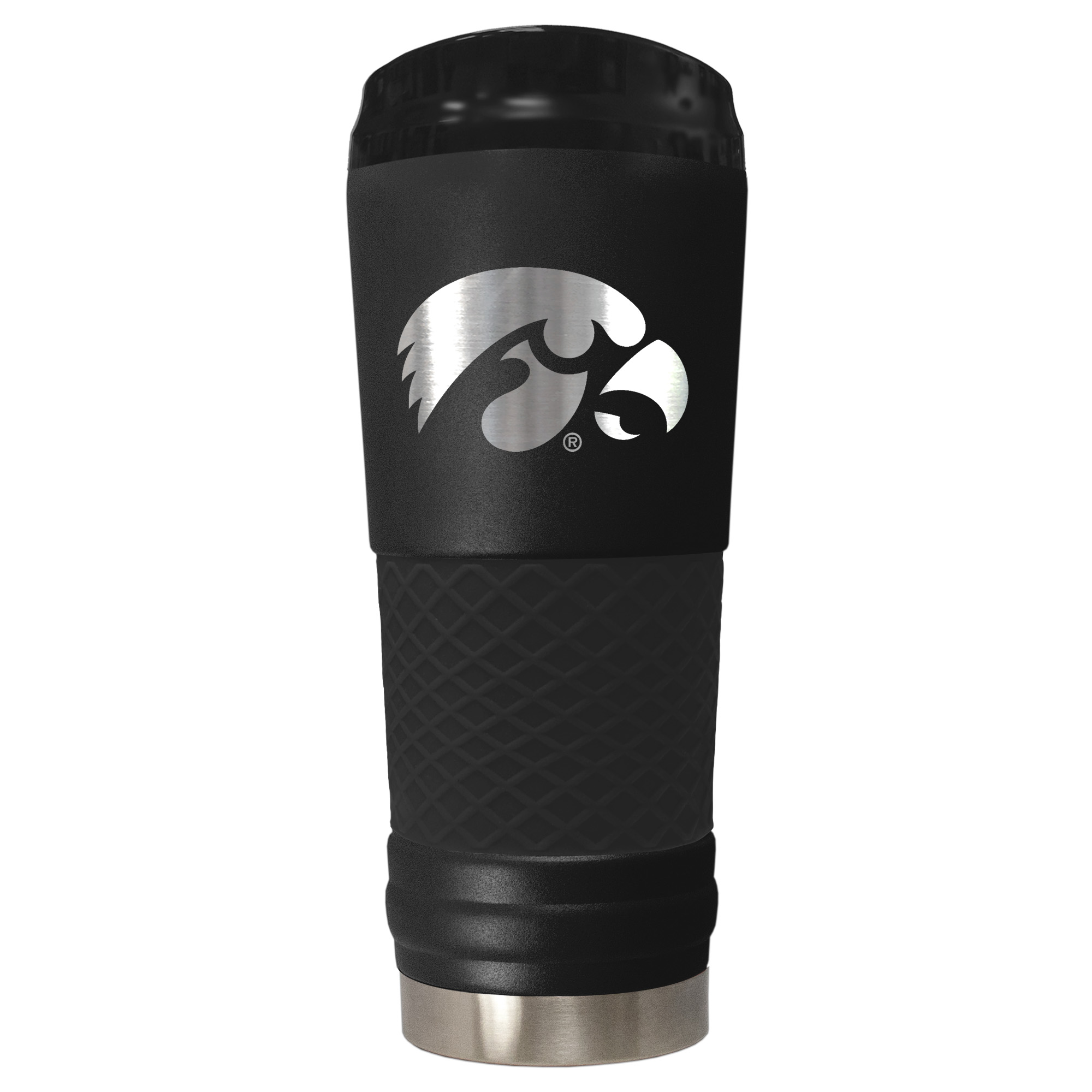 Black Iowa Hawkeyes Stealth Matte 24oz Tumbler
