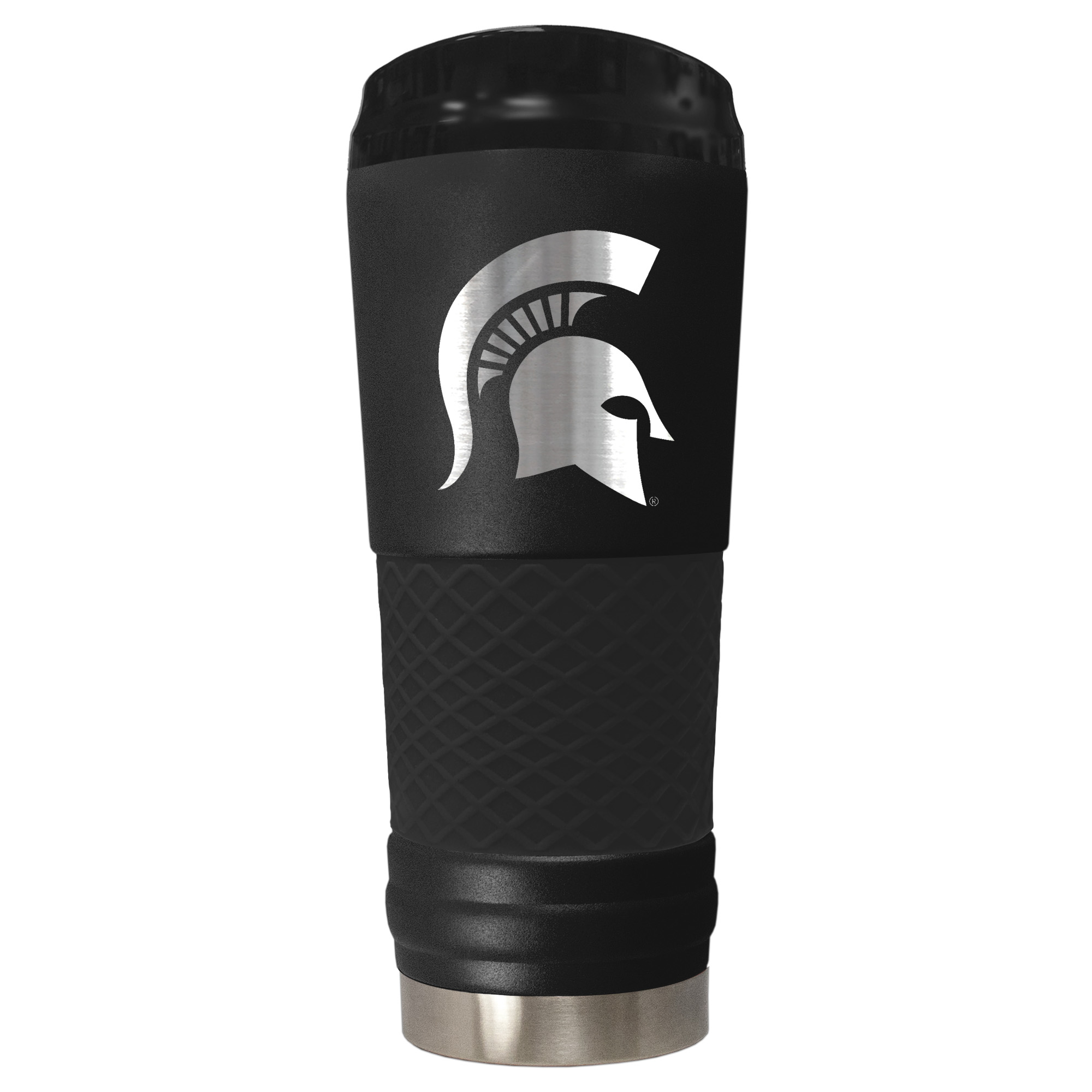Black Michigan State Spartans Stealth Matte 24oz Tumbler