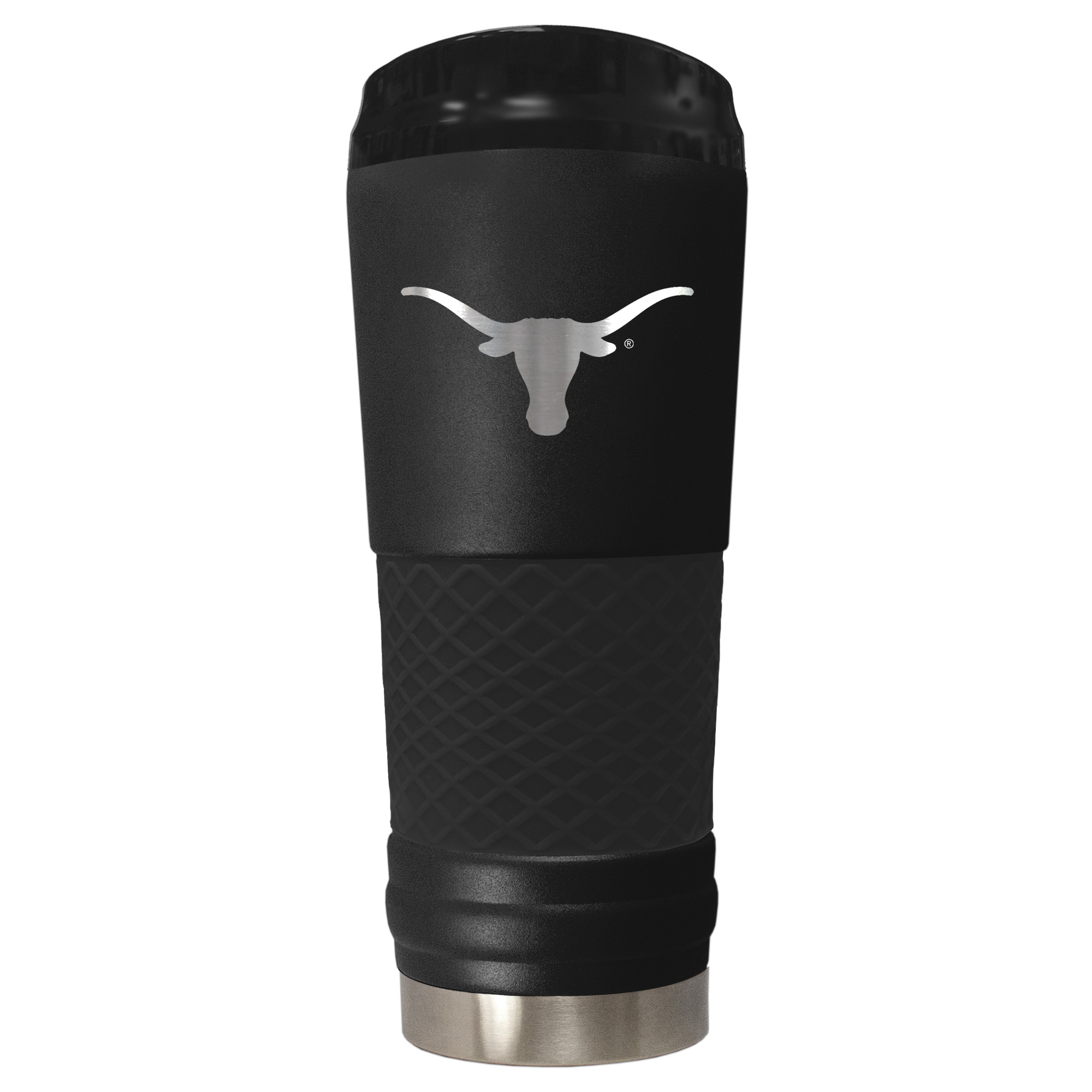 Black Texas Longhorns Stealth Matte 24oz Tumbler