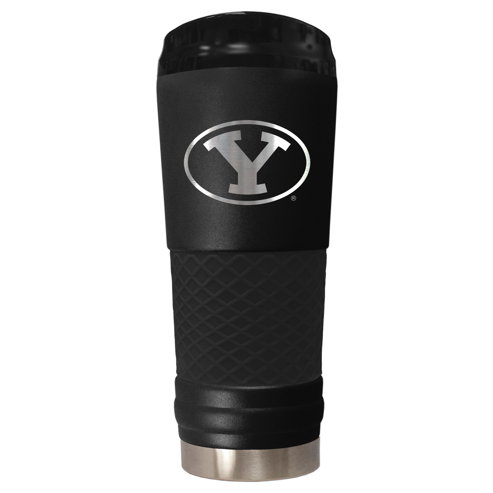 Black BYU Cougars Stealth Matte 24oz Tumbler