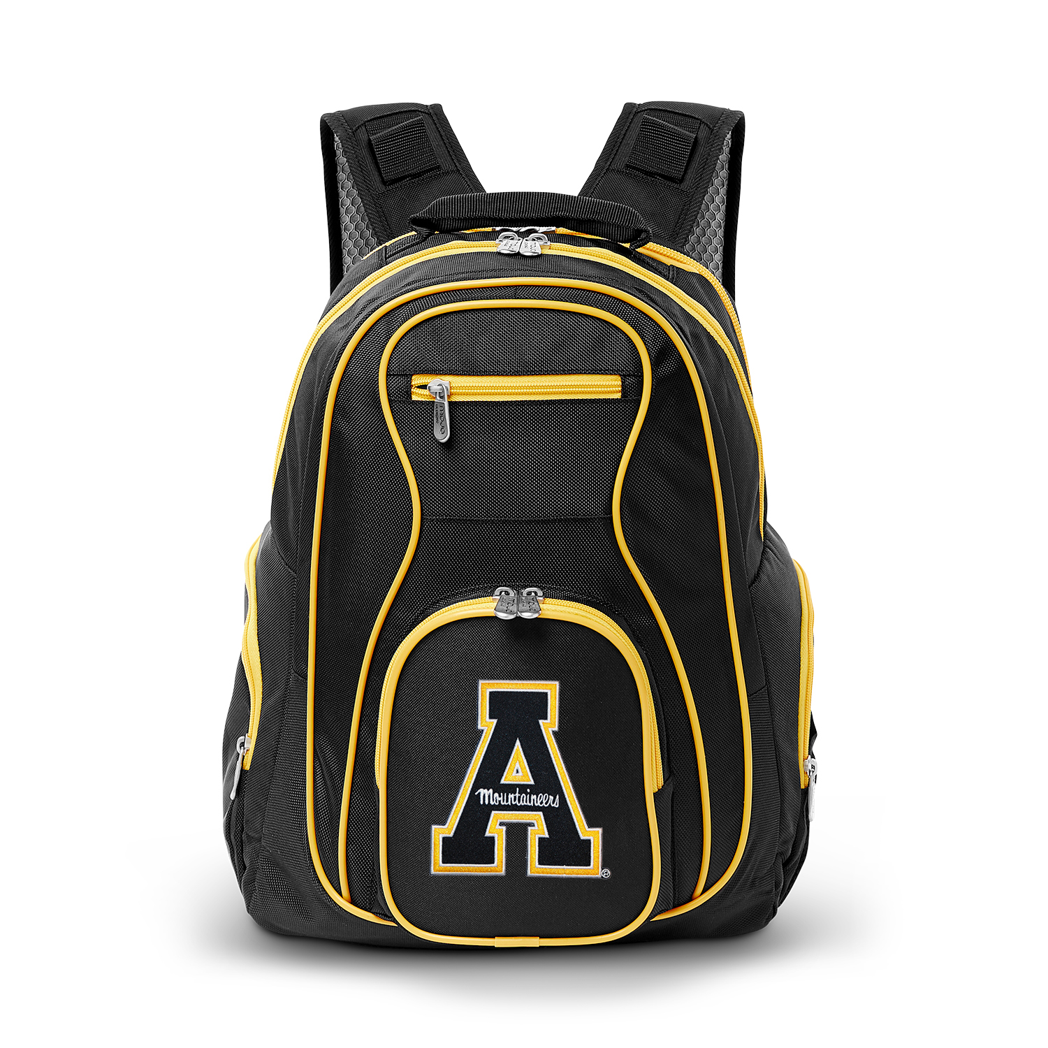 MOJO Black Appalachian State Mountaineers Trim Color Laptop Backpack
