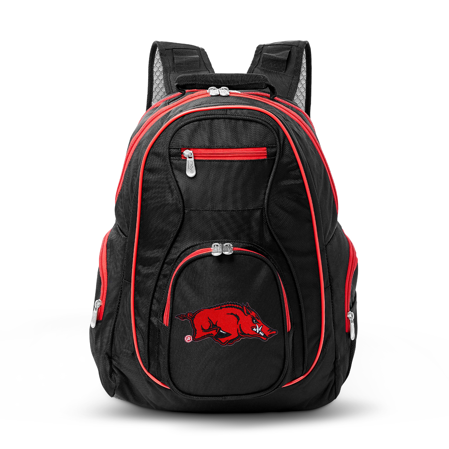 MOJO Black Arkansas Razorbacks Trim Color Laptop Backpack