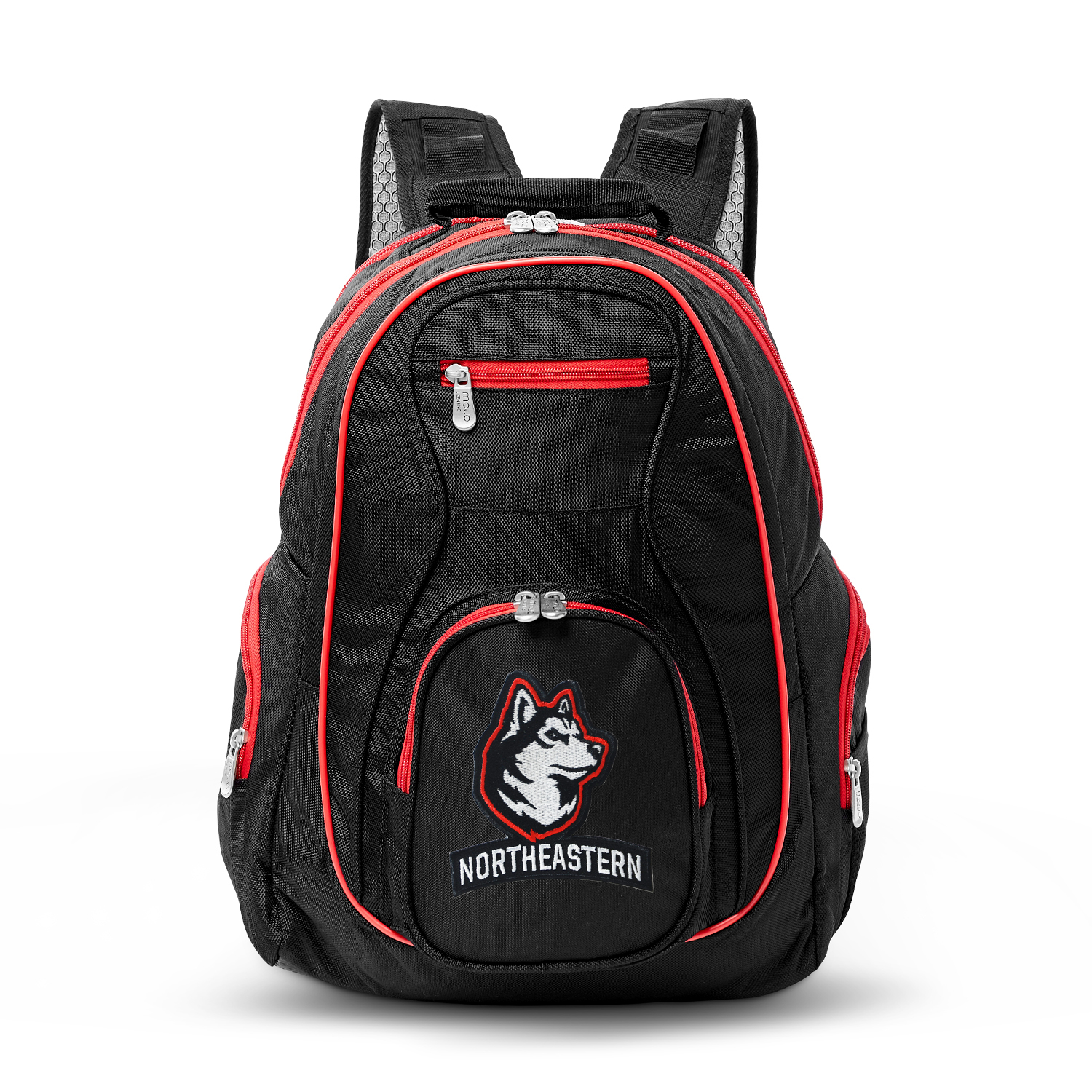 MOJO Black Northeastern Huskies Trim Color Laptop Backpack