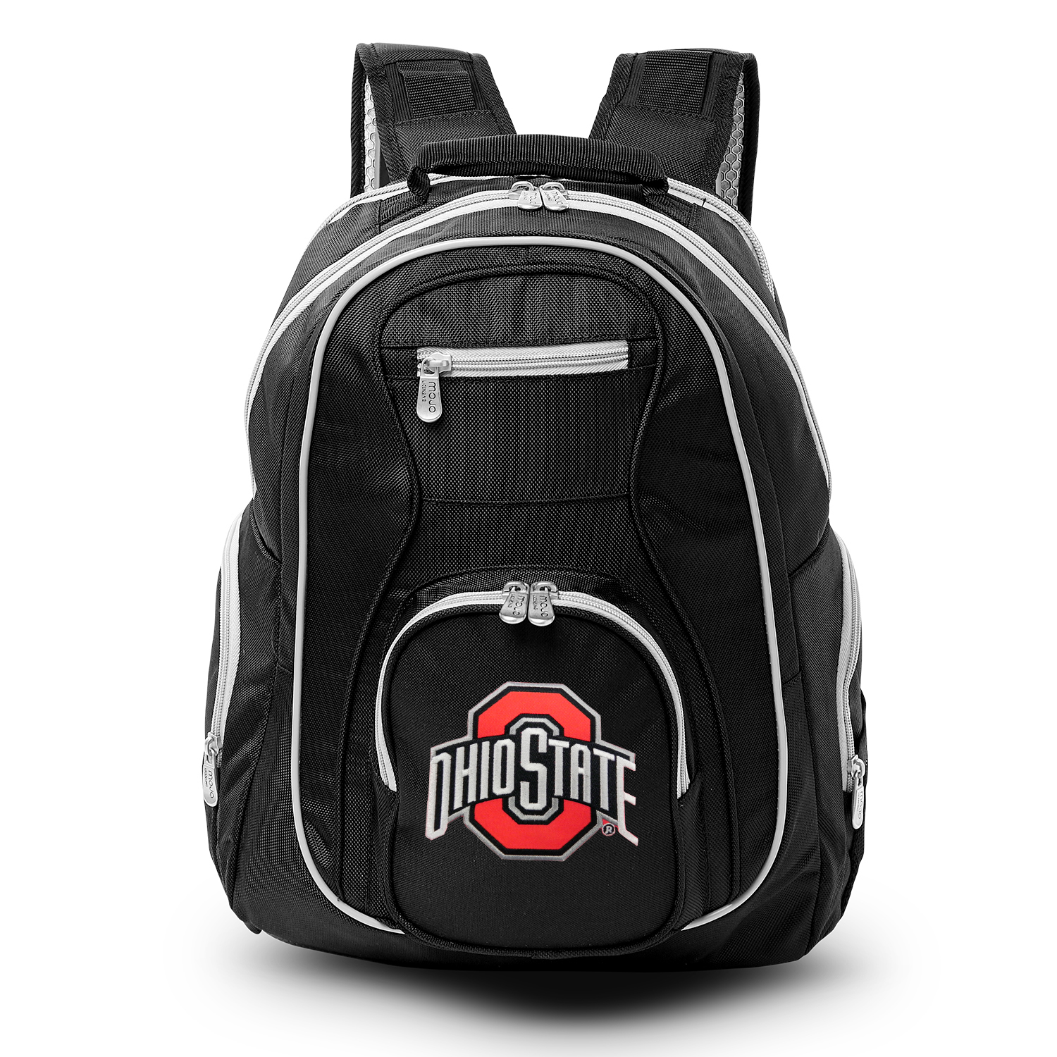 MOJO Black Ohio State Buckeyes Trim Color Laptop Backpack