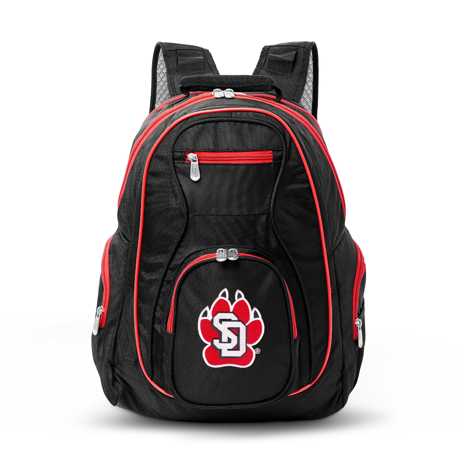 MOJO Black South Dakota Coyotes Trim Color Laptop Backpack