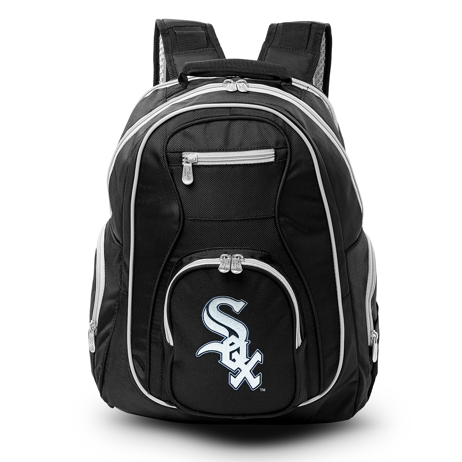 MOJO Black Chicago White Sox Trim Color Laptop Backpack MOJO Black Chicago White Sox Trim Color Laptop Backpack