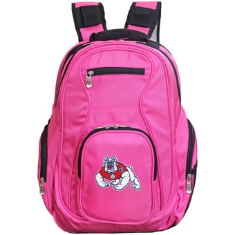 MOJO Pink Fresno State Bulldogs Backpack Laptop
