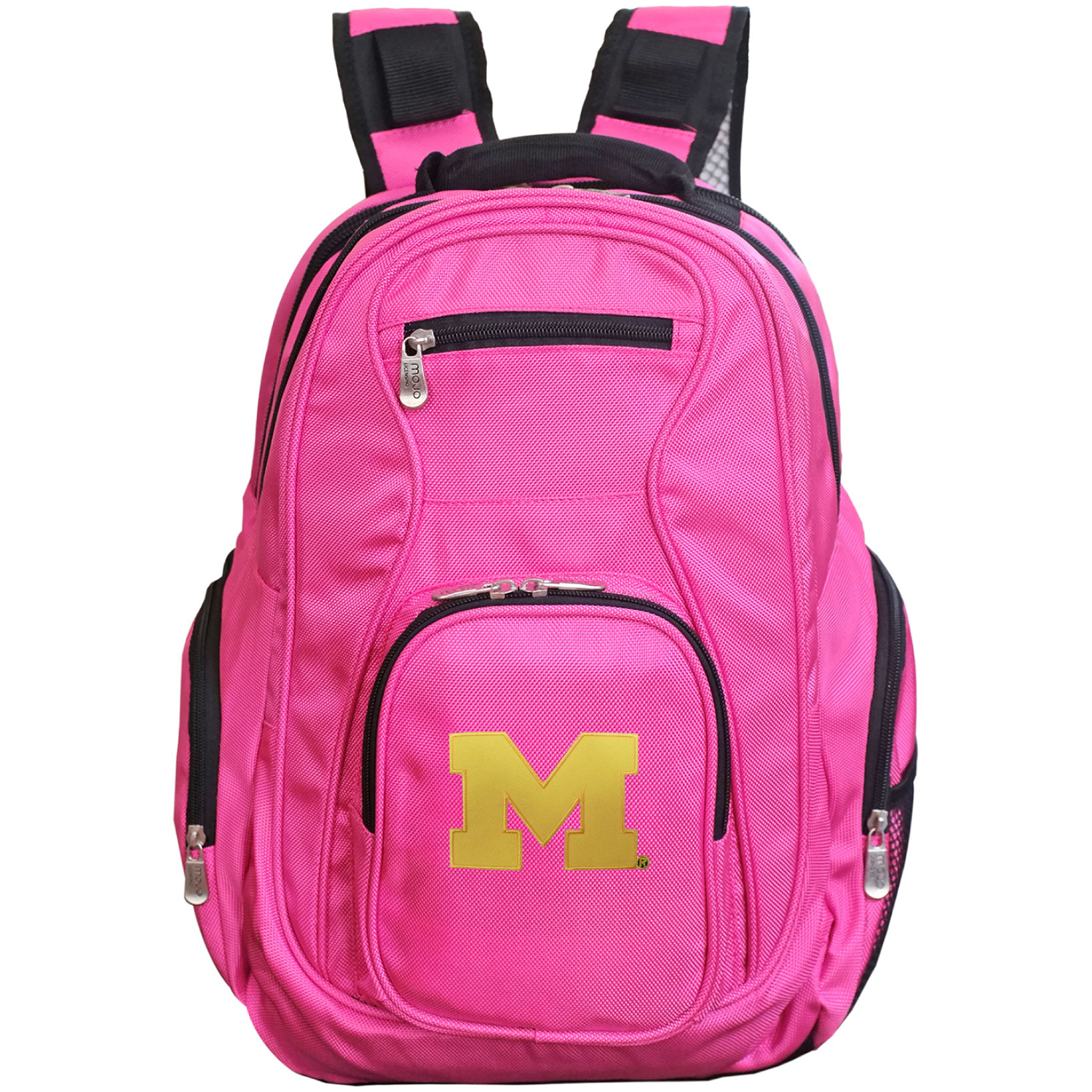 MOJO Pink Michigan Wolverines Backpack Laptop