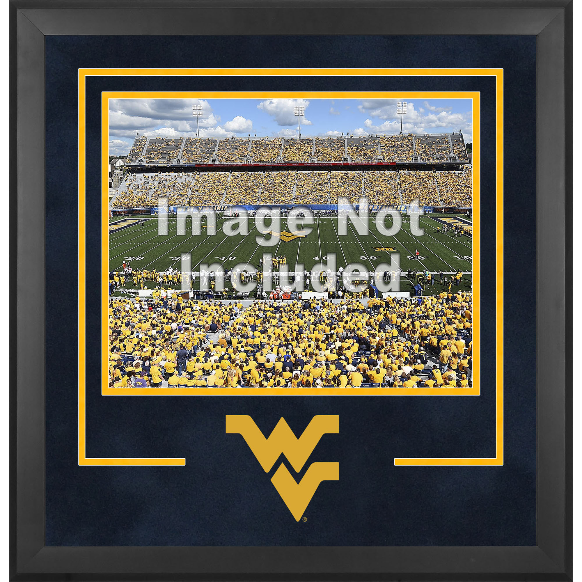 West Virginia Mountaineers Deluxe 16'' x 20'' Horizontal Photograph Frame with Team Logo