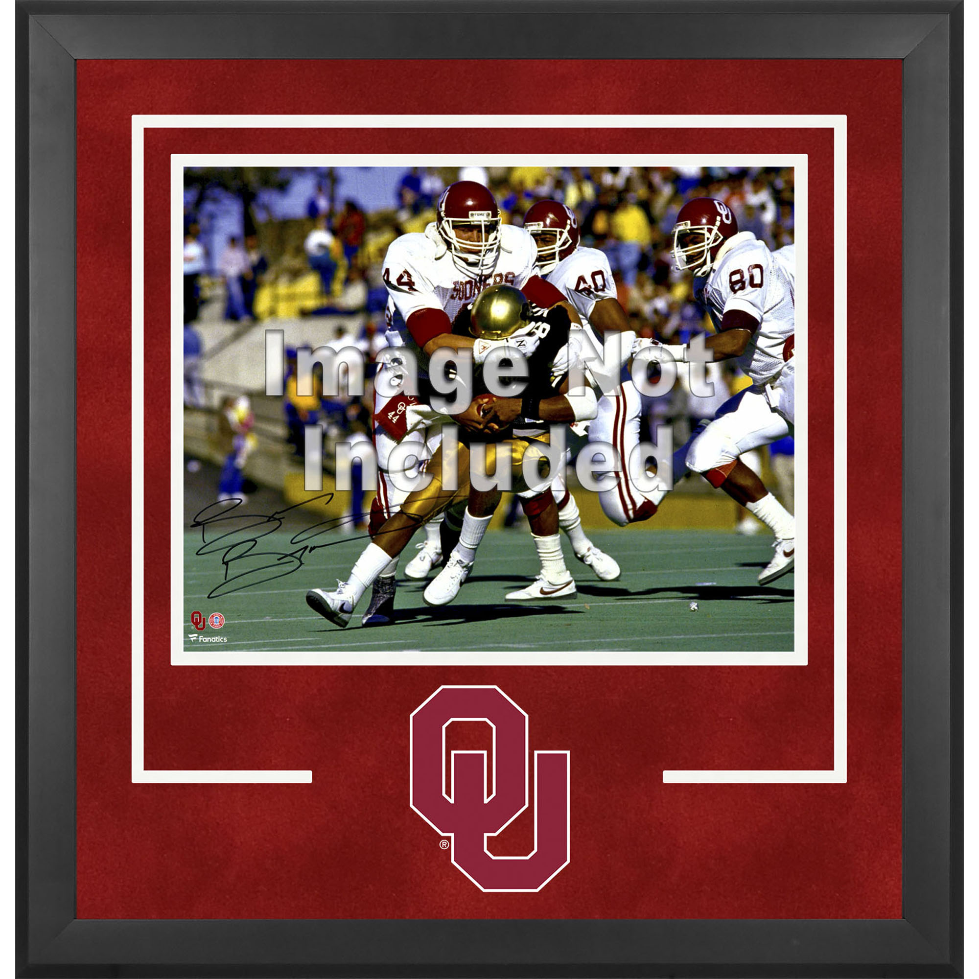 Oklahoma Sooners Deluxe 16'' x 20'' Horizontal Photograph Frame with Team Logo