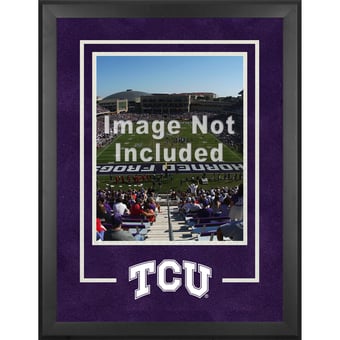 TCU Horned Frogs Deluxe 16'' x 20'' Vertical Photograph Frame with Team Logo