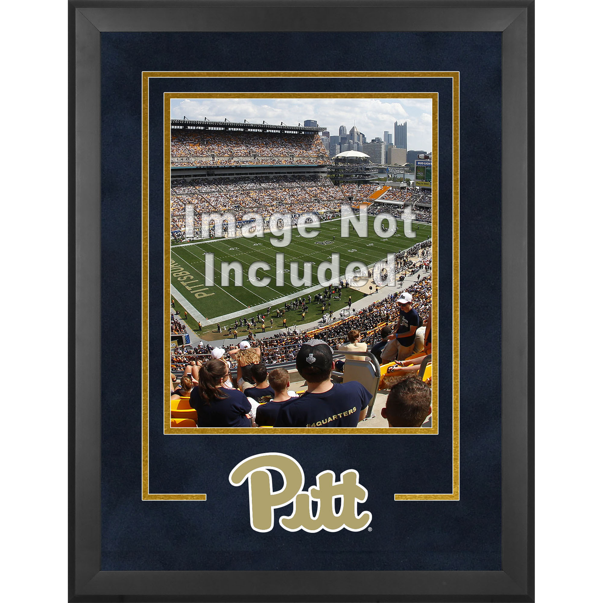 Pitt Panthers Deluxe 16'' x 20'' Vertical Photograph Frame with Team Logo