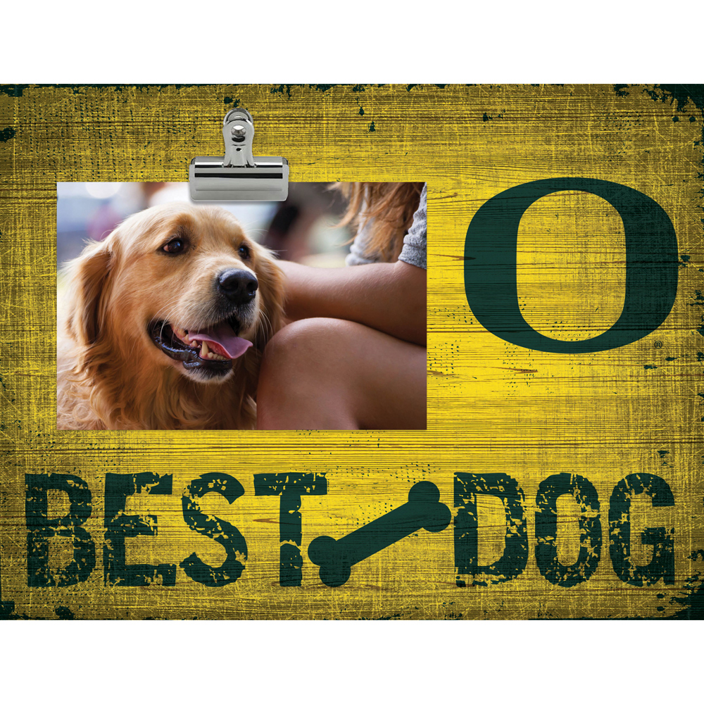 Oregon Ducks 10.5″ x 8″ Best Dog Clip Photo Frame Oregon Ducks 10.5″ x 8″ Best Dog Clip Photo Frame