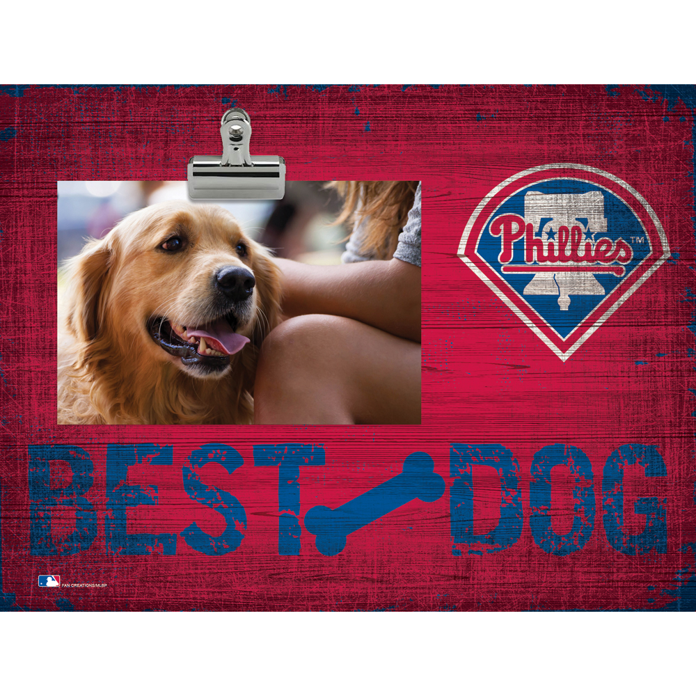 Philadelphia Phillies 10.5" x 8" Best Dog Clip Photo Frame