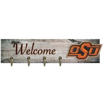Oklahoma State Cowboys 24" x 6" Mounted Coat Hanger