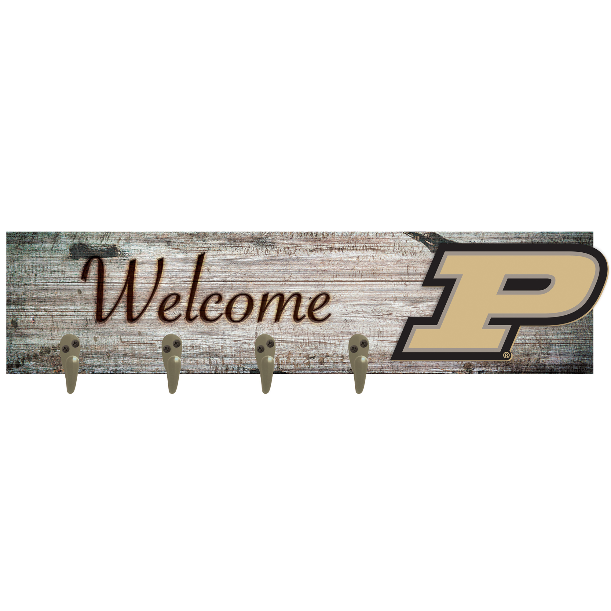Purdue Boilermakers 24" x 6" Mounted Coat Hanger