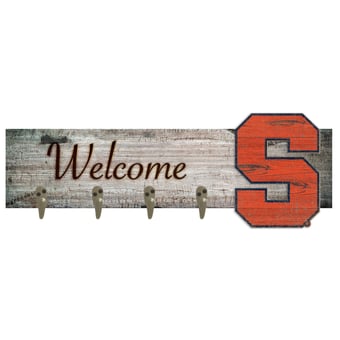 Syracuse Orange 24" x 6" Mounted Coat Hanger