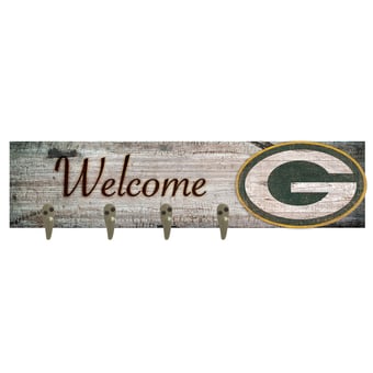 Green Bay Packers 24" x 6" Mounted Coat Hanger