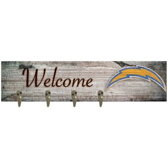 Los Angeles Chargers 24" x 6" Mounted Coat Hanger