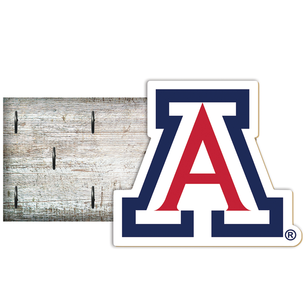 Arizona Wildcats 6″ x 12″ Mounted Key Holder Arizona Wildcats 6″ x 12″ Mounted Key Holder