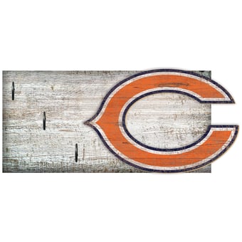 Chicago Bears 6" x 12" Mounted Key Holder