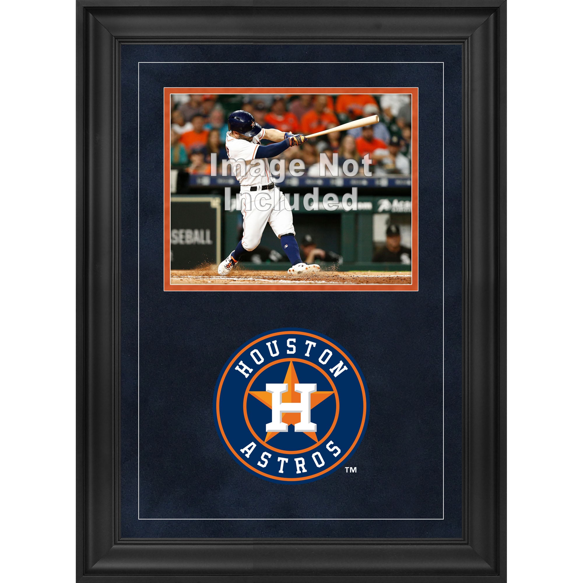 Houston Astros Deluxe Framed 8" x 10" Horizontal Photograph Frame with Team Logo