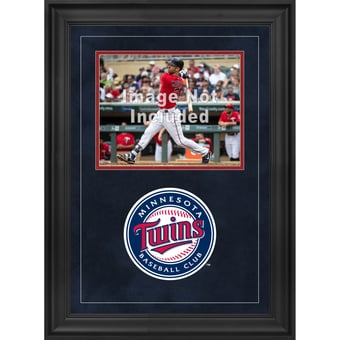 Minnesota Twins Deluxe Framed 8" x 10" Horizontal Photograph Frame with Team Logo