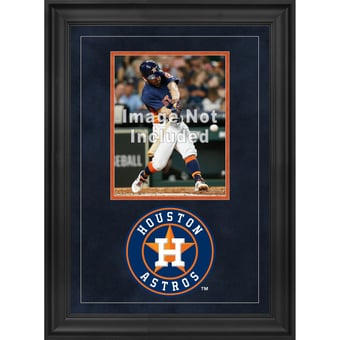 Houston Astros Deluxe Framed 8" x 10" Vertical Photograph Frame with Team Logo