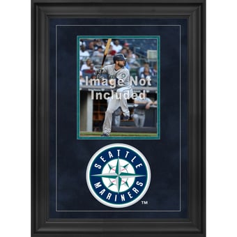 Seattle Mariners Deluxe Framed 8" x 10" Vertical Photograph Frame with Team Logo