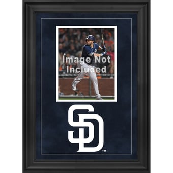 San Diego Padres Deluxe Framed 8" x 10" Vertical Photograph Frame with Team Logo