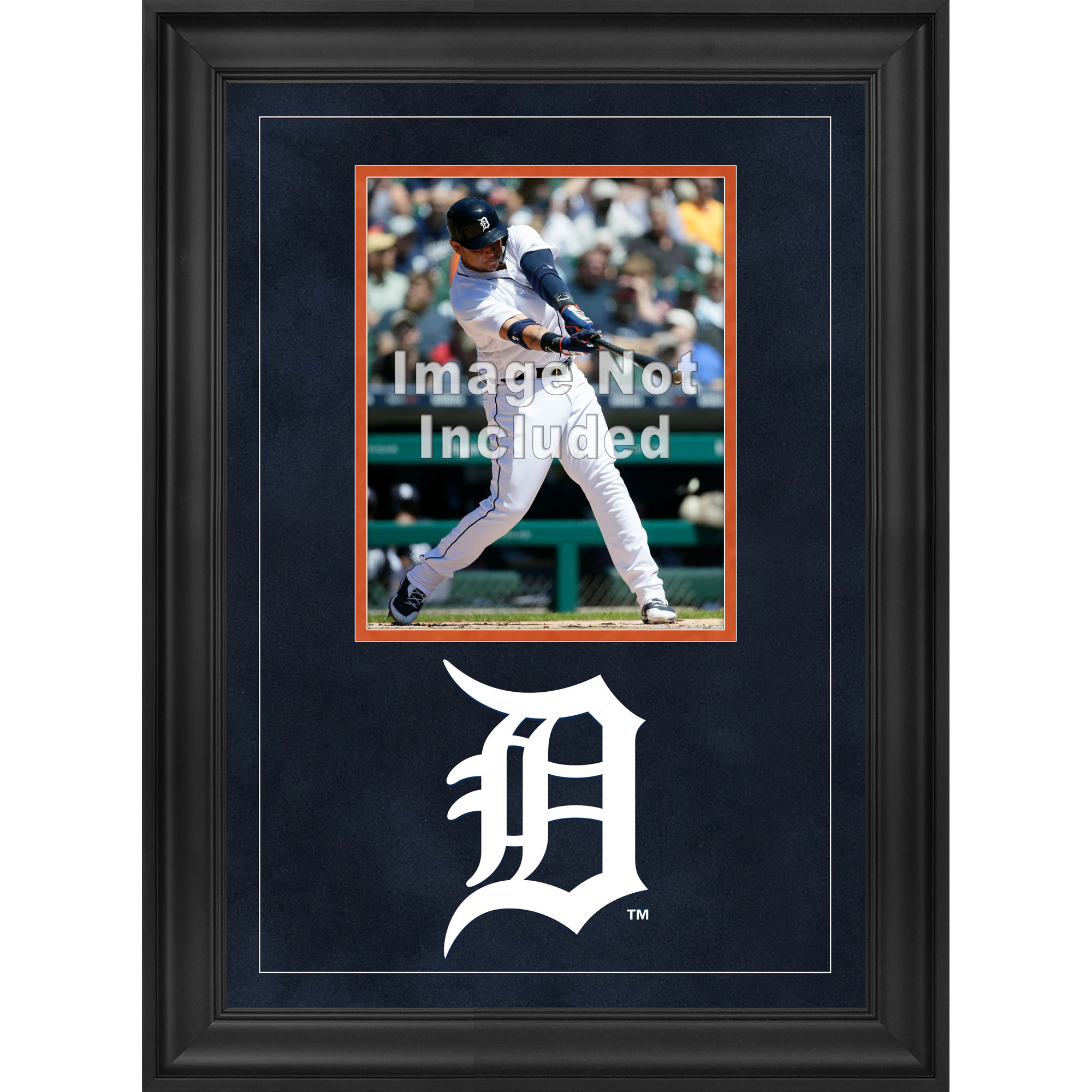 Detroit Tigers Deluxe Framed 8" x 10" Vertical Photograph Frame with Team Logo