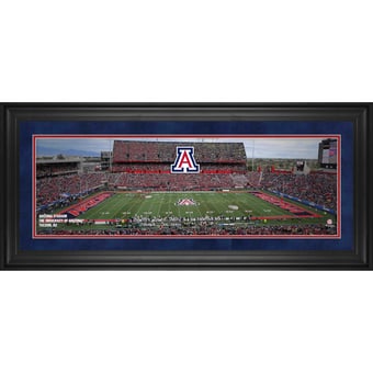 Arizona Wildcats Framed 10" x 30" Arizona Stadium Panoramic Photograph