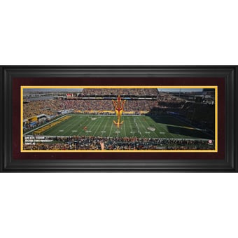 Arizona State Sun Devils Framed 10" x 30" Sun Devil Stadium Panoramic Photograph