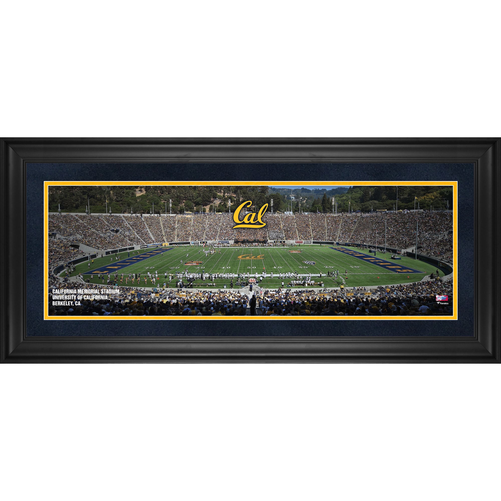 Cal Bears Framed 10" x 30" California Memorial Stadium Panoramic Photograph