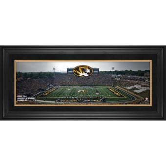 Missouri Tigers Framed 10" x 30" Faurot Field Panoramic Photograph