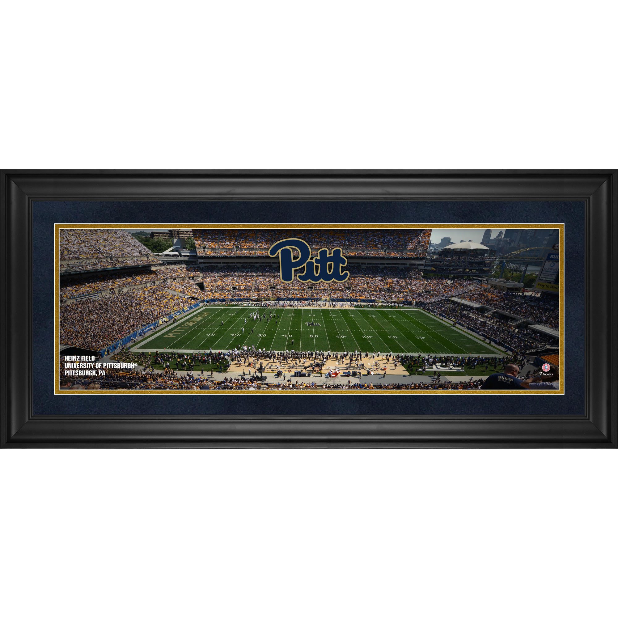 Pittsburgh Panthers Framed 10″ x 30″ Heinz Field Panoramic Photograph Pittsburgh Panthers Framed 10″ x 30″ Heinz Field Panoramic Photograph