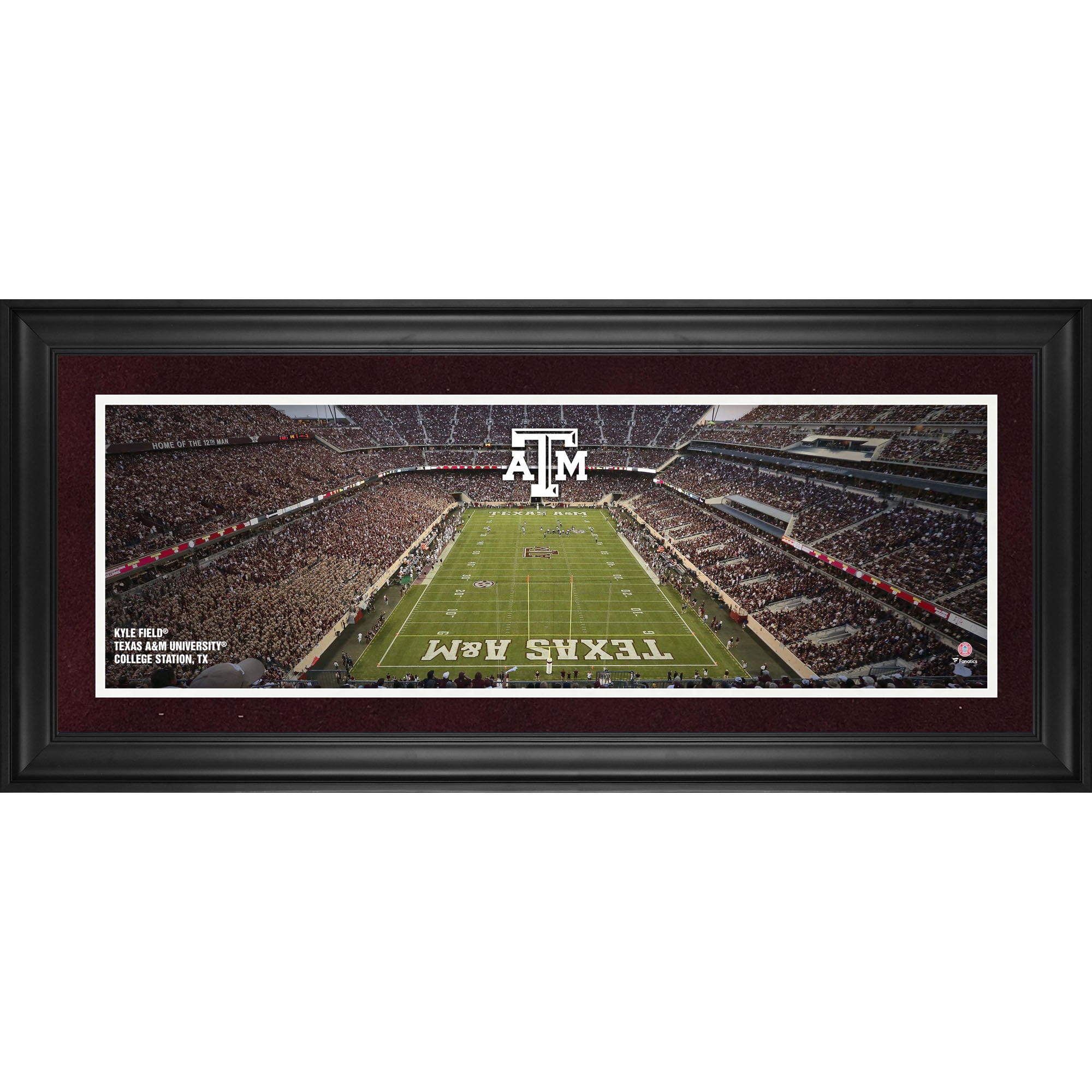 Texas A&M Aggies Framed 10" x 30" Kyle Field Panoramic Photograph