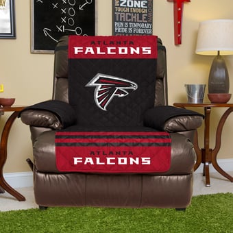 Black Atlanta Falcons Recliner Protector
