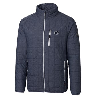 Men's Cutter & Buck Navy Penn State Nittany Lions Rainier Full-Zip Jacket