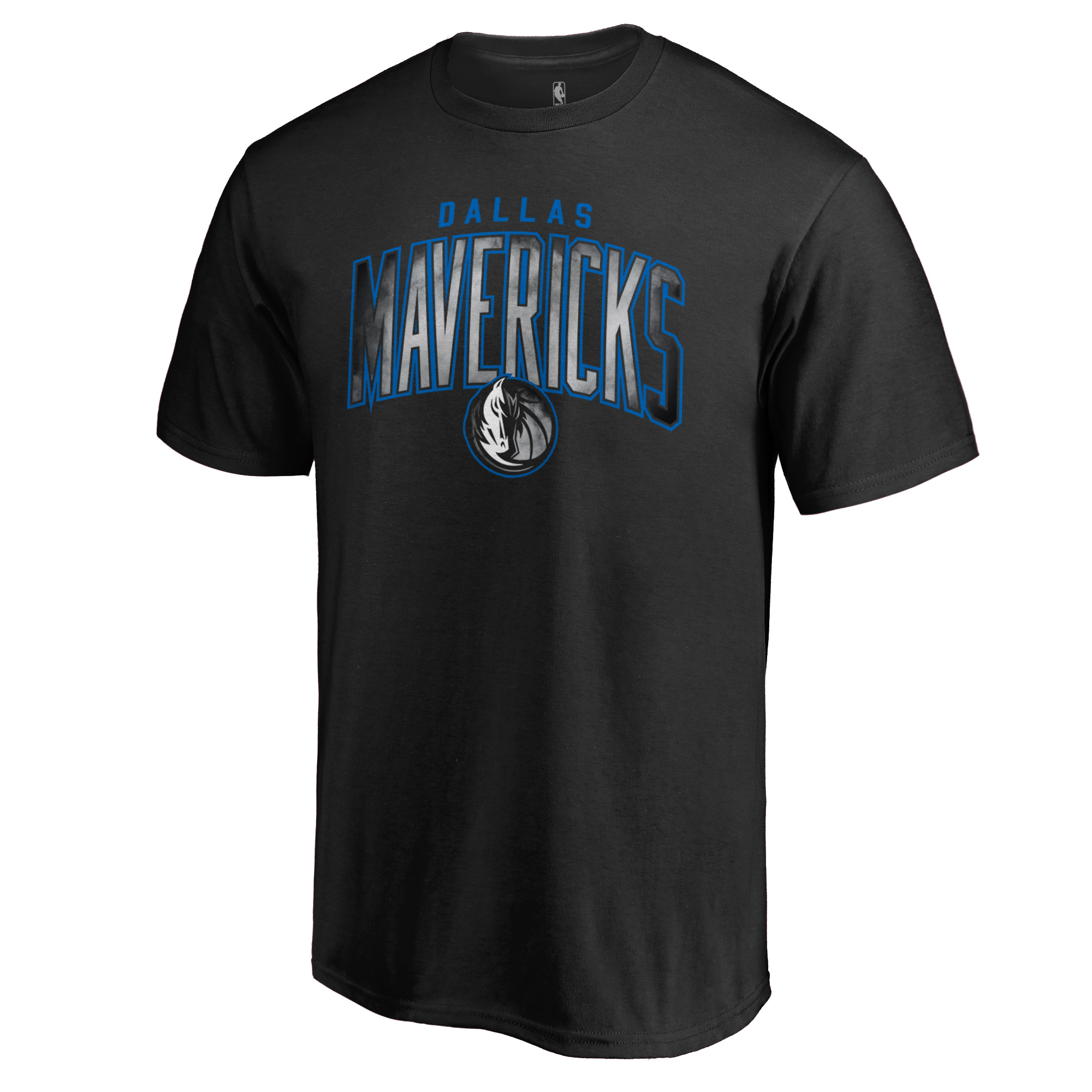 Men's Black Dallas Mavericks Arch Smoke T-Shirt