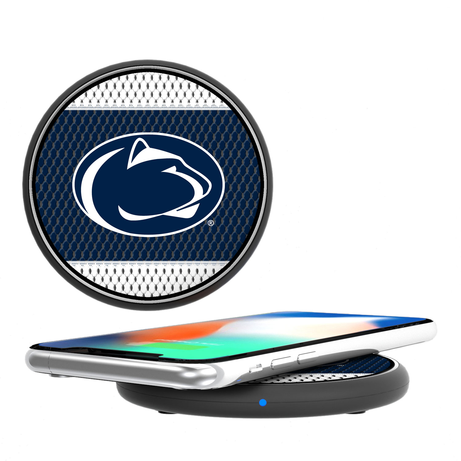 Keyscaper  Penn State Nittany Lions 15 Watt Wireless Induction Charger