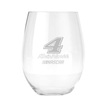 Kevin Harvick NASCAR 22oz Stemless Wine Glass