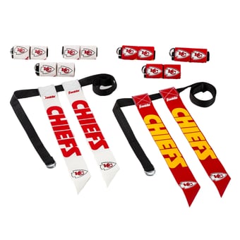 Youth Franklin Sports Kansas City Chiefs NFL Flag Football Set