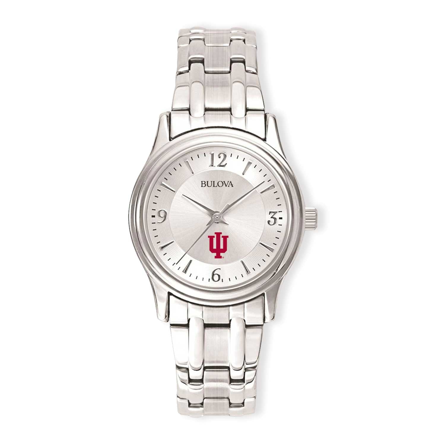 Women's Silver Indiana Hoosiers Stainless Steel Quartz Watch