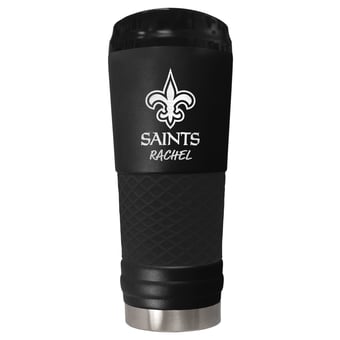 Black New Orleans Saints 24oz. Personalized Stealth Draft Beverage Cup