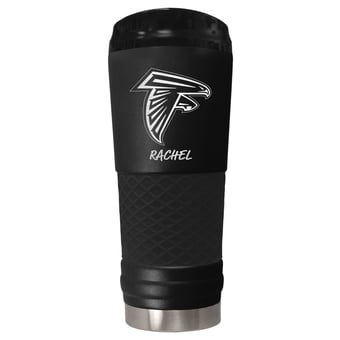 Black Atlanta Falcons 24oz. Personalized Stealth Draft Beverage Cup