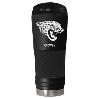 Black Jacksonville Jaguars 24oz. Personalized Stealth Draft Beverage Cup