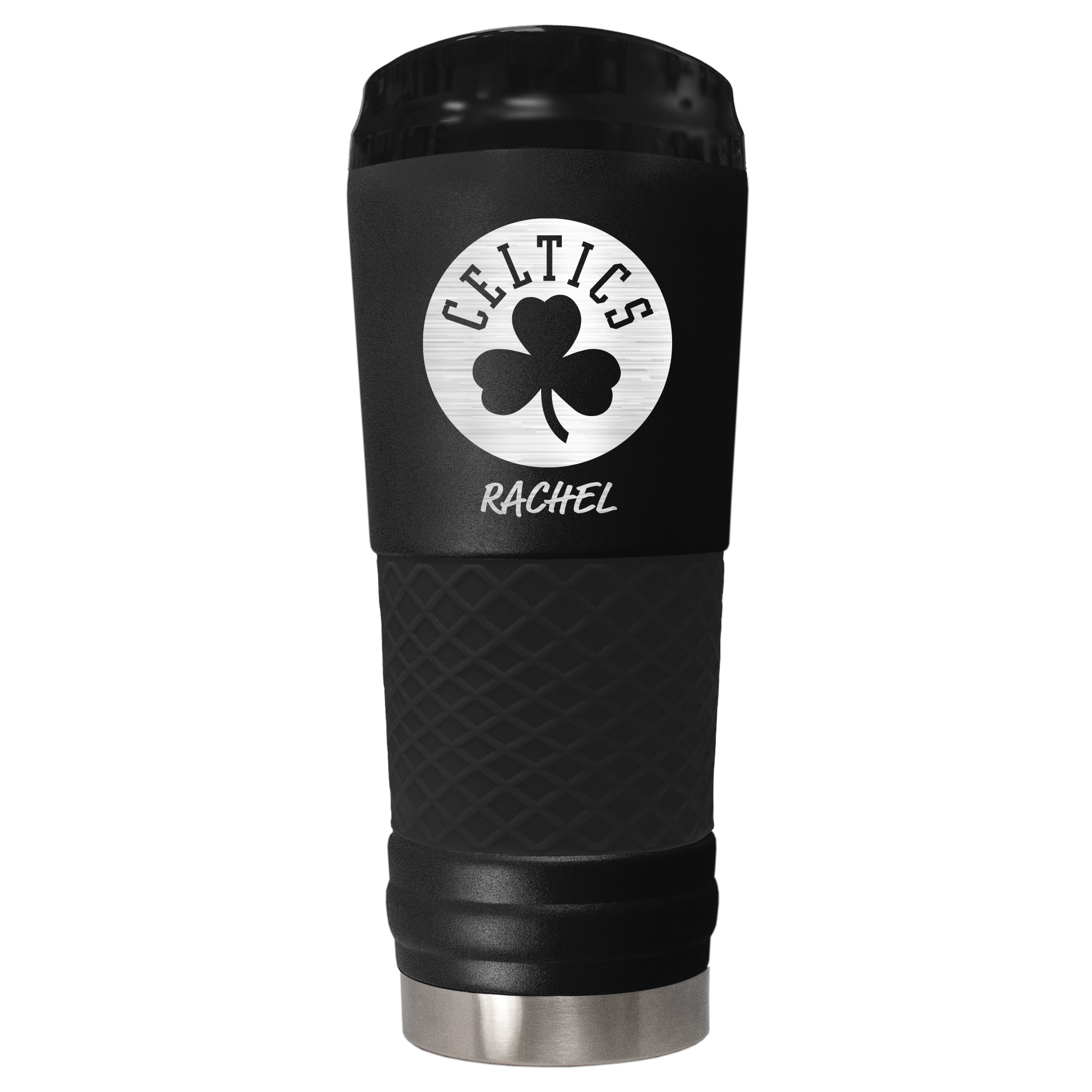 Black Boston Celtics 24oz. Personalized Stealth Draft Beverage Cup