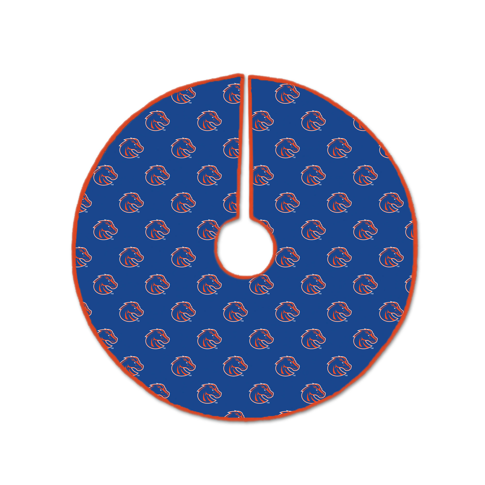 Boise State Broncos Microplush Holiday Tree Skirt